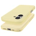 Miniatyrbild 2 av 4: Skal till iPhone 16 Plus - AVIZAR - Fast Cover - Halvstyvt - Soft-touch - Gul