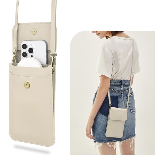 Xiaomi Mi NOTE 10 Deksel Mobilveske til å henge rundt halsen håndveske med mobilrom og vindu case cover