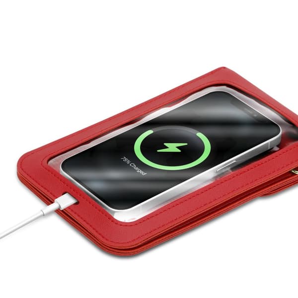 WIKO ROBBY Skal Fodral Axelremsväska Handväska med mobilfack