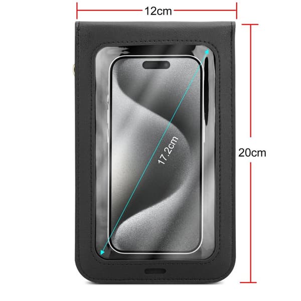 Xiaomi Mi 9T / Mi 9T PRO / RedMi K20 / RedMi K20 PRO Skal Fodral Axelremsväska Handväska med mobilfack