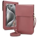 Miniatyrbilde 1 av 7: Samsung Galaxy A81 / NOTE 10 LITE / M60s Deksel Mobilveske til å henge rundt halsen håndveske med mobilrom og vindu case cover