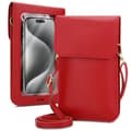 Miniatyrbilde 1 av 7: Samsung Galaxy Z FLIP3 5G Deksel Mobilveske til å henge rundt halsen håndveske med mobilrom og vindu case cover