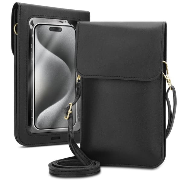 Samsung Galaxy S21 ULTRA Deksel Mobilveske til å henge rundt halsen håndveske med mobilrom og vindu case cover