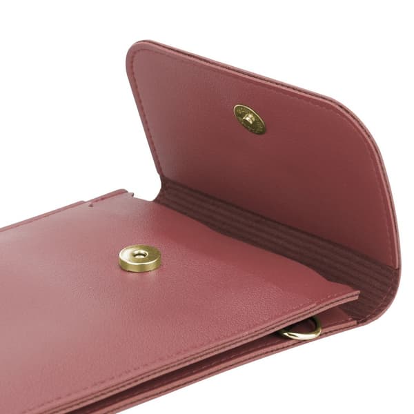 Samsung Galaxy S21 ULTRA Deksel Mobilveske til å henge rundt halsen håndveske med mobilrom og vindu case cover