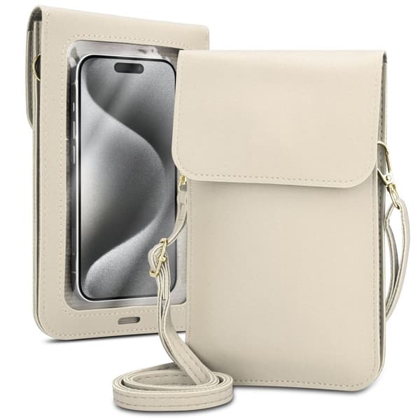 Samsung Galaxy S10 5G Deksel Mobilveske til å henge rundt halsen håndveske med mobilrom og vindu case cover
