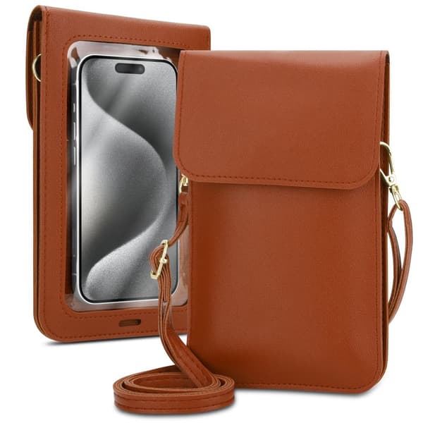 Oppo FIND X2 PRO Deksel Mobilveske til å henge rundt halsen håndveske med mobilrom og vindu case cover