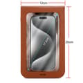 Miniatyrbilde 7 av 7: Honor 7C / Huawei Y7 2018 Deksel Mobilveske til å henge rundt halsen håndveske med mobilrom og vindu case cover