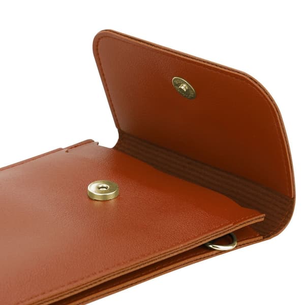 Alcatel OneTouch POP C9 Deksel Mobilveske til å henge rundt halsen håndveske med mobilrom og vindu case cover