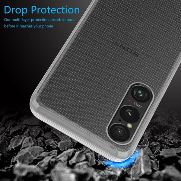 Sony Xperia 1 VI Skal Skal Fodral av flexibelt TPU-silikon Mobilskydd