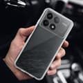 Miniatyrbild 5 av 6: Xiaomi Poco F6 Pro Skal Skal Fodral av flexibelt TPU-silikon Mobilskydd