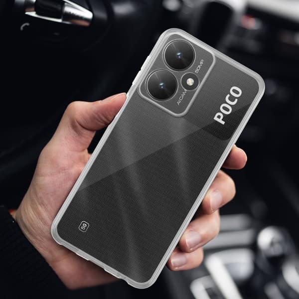 Xiaomi Redmi 13C 5G / 13R 5G / Poco M6 5G Skal Skal Fodral av flexibelt TPU-silikon Mobilskydd