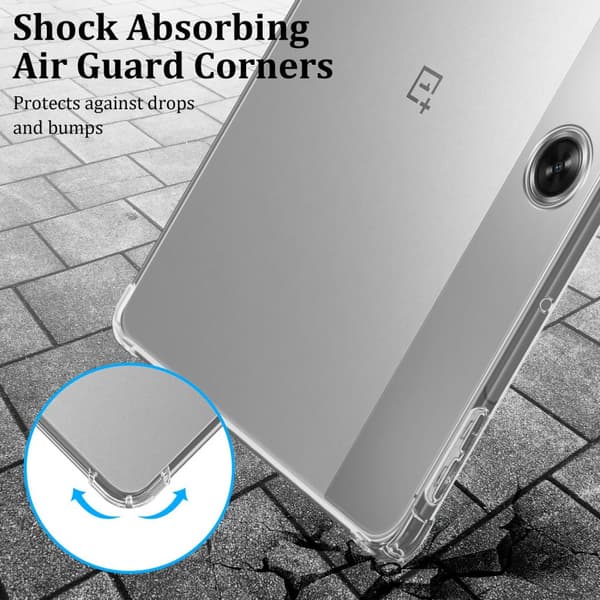 OnePlus Pad Go Skal Skal Fodral av flexibelt TPU-silikon Mobilskydd