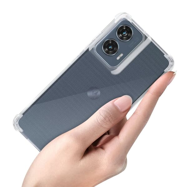 Motorola Moto Edge 50 Fusion Skal Skal Fodral av flexibelt TPU-silikon Mobilskydd