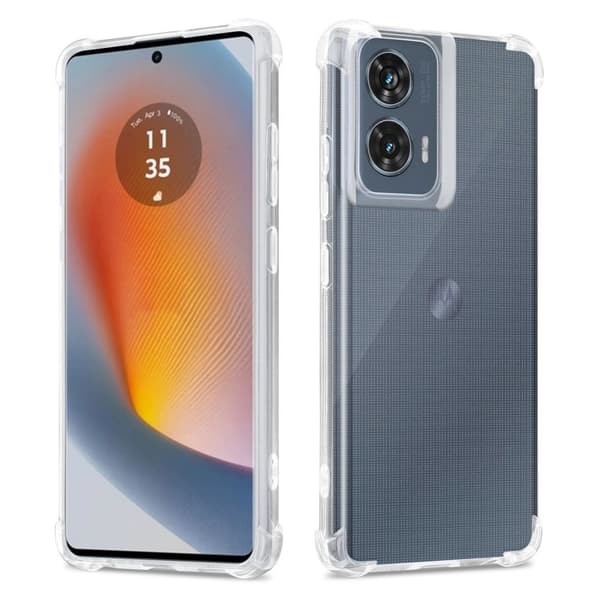 Motorola Moto Edge 50 Fusion Skal Skal Fodral av flexibelt TPU-silikon Mobilskydd