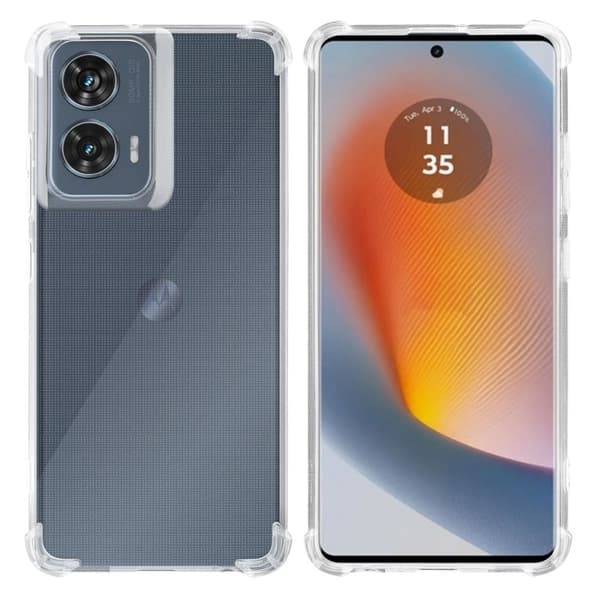 Motorola Moto Edge 50 Fusion Skal Skal Fodral av flexibelt TPU-silikon Mobilskydd