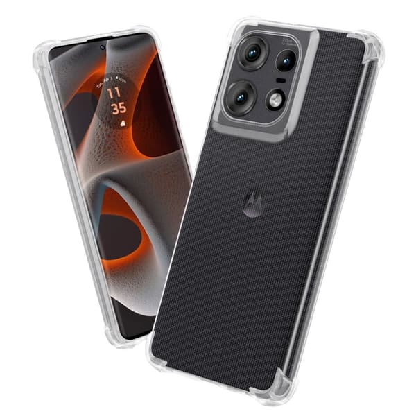 Motorola Moto Edge 50 Pro Skal Skal Fodral av flexibelt TPU-silikon Mobilskydd