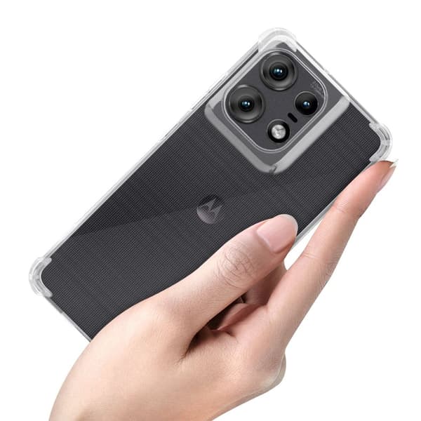 Motorola Moto Edge 50 Pro Skal Skal Fodral av flexibelt TPU-silikon Mobilskydd