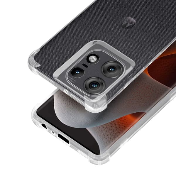 Motorola Moto Edge 50 Pro Skal Skal Fodral av flexibelt TPU-silikon Mobilskydd