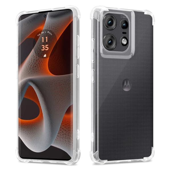 Motorola Moto Edge 50 Pro Skal Skal Fodral av flexibelt TPU-silikon Mobilskydd