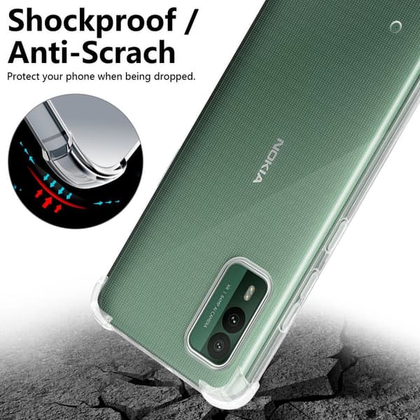 Nokia XR21 Skal Skal Fodral av flexibelt TPU-silikon Mobilskydd