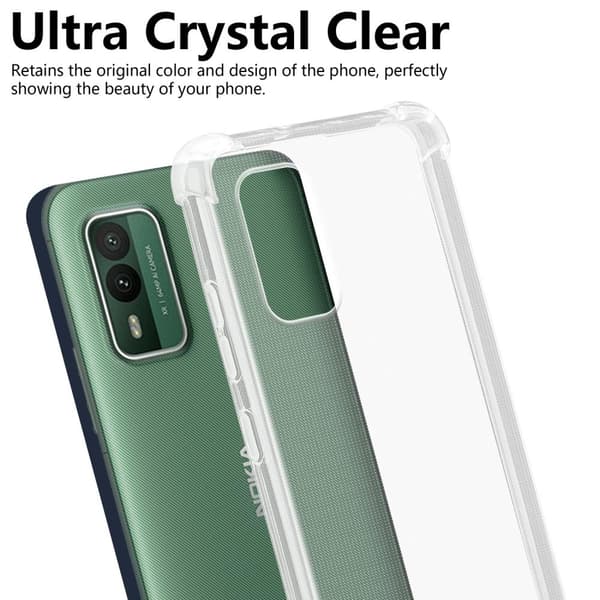 Nokia XR21 Skal Skal Fodral av flexibelt TPU-silikon Mobilskydd