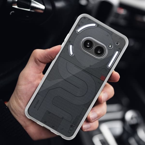 Nothing Phone 2a Skal Skal Fodral av flexibelt TPU-silikon Mobilskydd