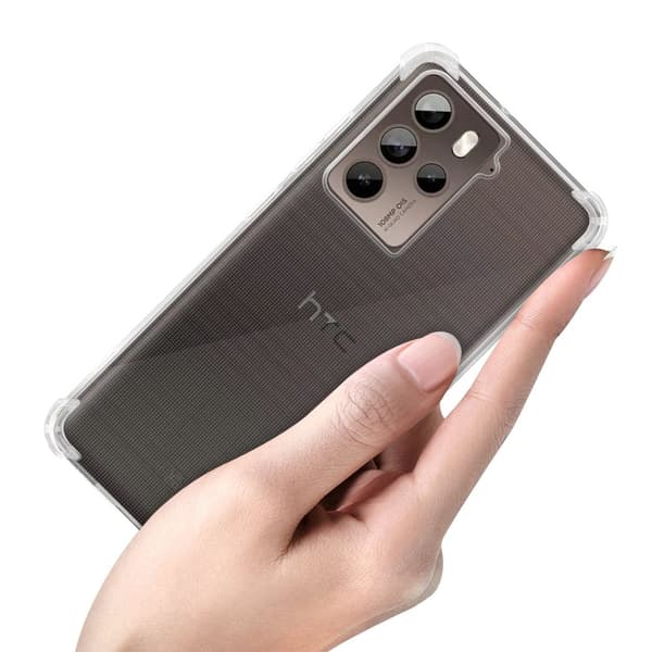 HTC U23 PRO Skal Skal Fodral av flexibelt TPU-silikon Mobilskydd