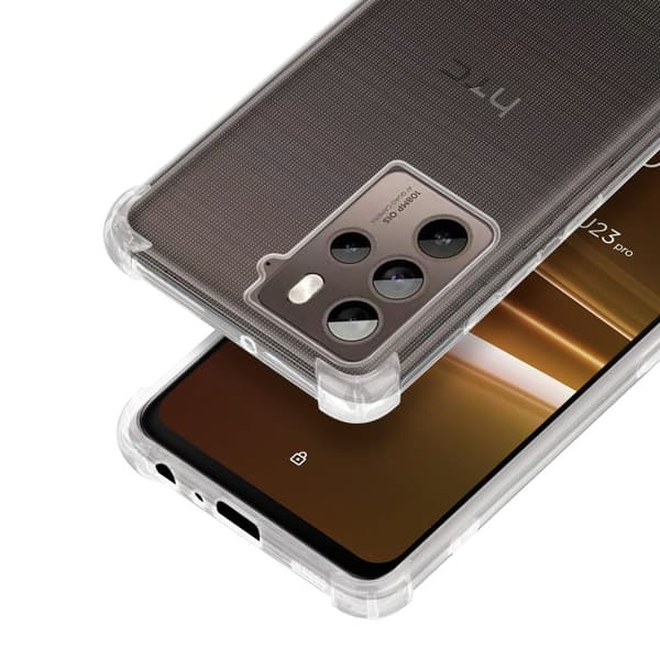HTC U23 PRO Skal Skal Fodral av flexibelt TPU-silikon Mobilskydd