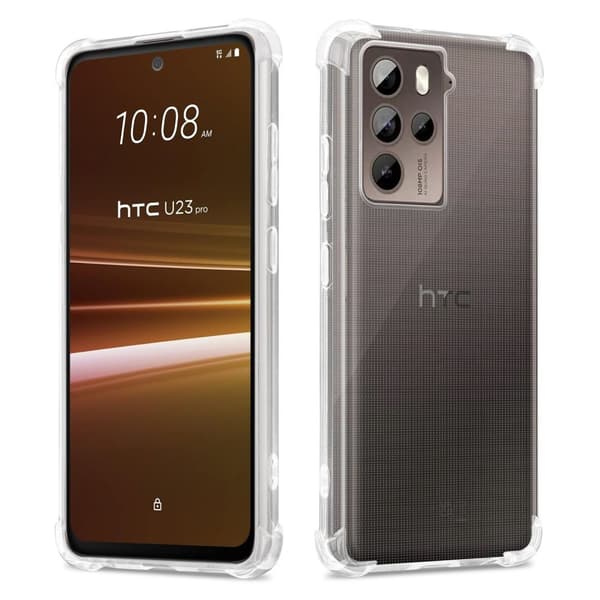 HTC U23 PRO Skal Skal Fodral av flexibelt TPU-silikon Mobilskydd