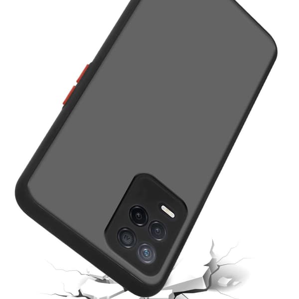 Skal /Mobilskall för Realme 8 5G / V13 / Q3 / Q3i / Narzo 30 5G Fodral Mobilskydd med TPU-silikon på insidan och matt plast på baksidan