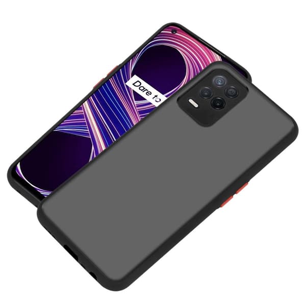 Skal /Mobilskall för Realme 8 5G / V13 / Q3 / Q3i / Narzo 30 5G Fodral Mobilskydd med TPU-silikon på insidan och matt plast på baksidan