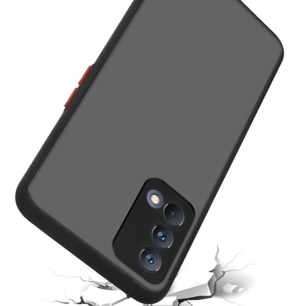 Deksel for Realme GT Master med TPU-silikon på innsiden og matt plast på baksiden