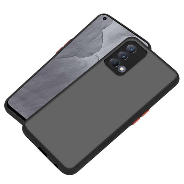 Deksel for Realme GT Master med TPU-silikon på innsiden og matt plast på baksiden