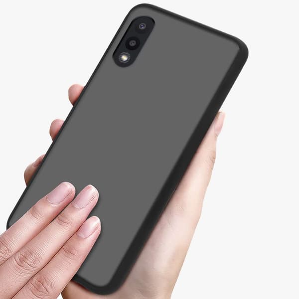 Samsung Galaxy A02 / M02 Etui Case Cover (Sort)