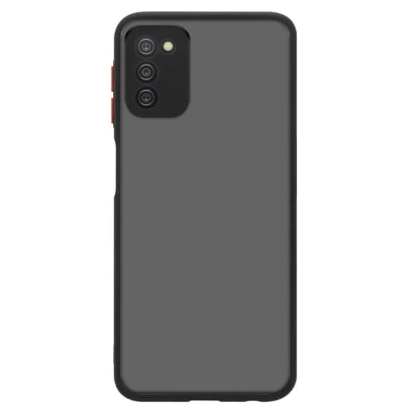 Skal /Mobilskall för Samsung Galaxy A02s Fodral Mobilskydd med TPU-silikon på insidan och matt plast på baksidan