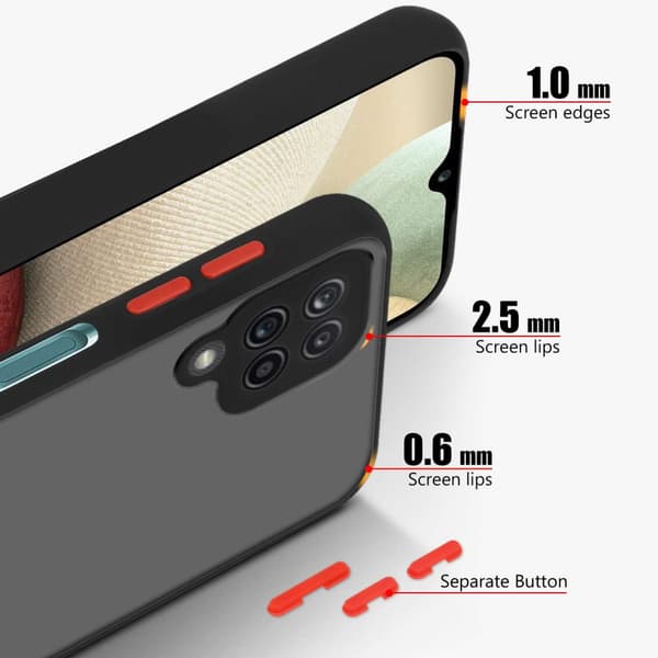 Skal /Mobilskall för Samsung Galaxy A23 4G / 5G Fodral Mobilskydd med TPU-silikon på insidan och matt plast på baksidan
