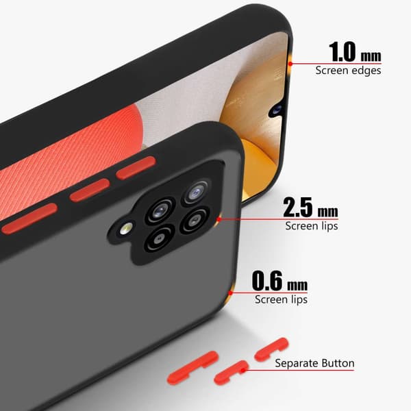Samsung Galaxy A42 4G Etui Case Cover (Sort)