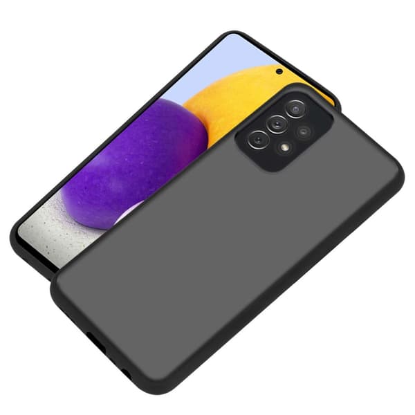 Skal /Mobilskall för Samsung Galaxy A72 4G / 5G Fodral Mobilskydd med TPU-silikon på insidan och matt plast på baksidan