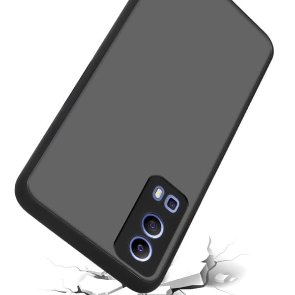 Skal /Mobilskall för Vivo Y52 5G / Y72 5G Fodral Mobilskydd med TPU-silikon på insidan och matt plast på baksidan