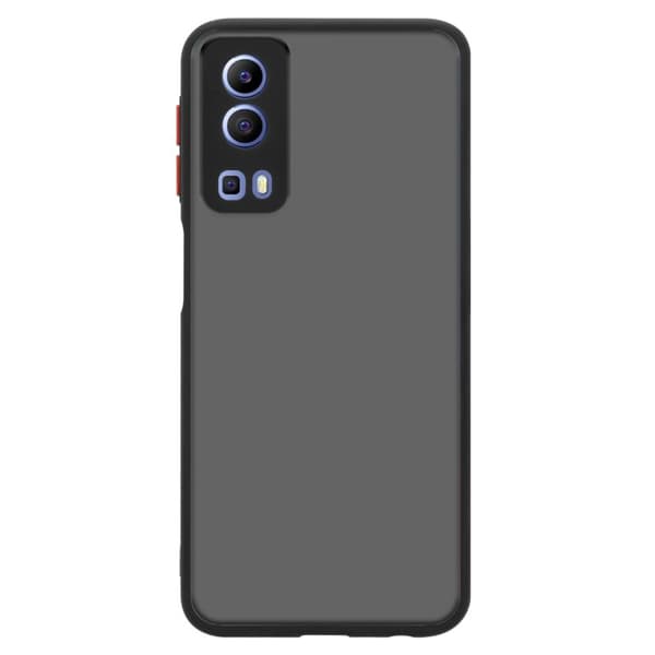 Skal /Mobilskall för Vivo Y52 5G / Y72 5G Fodral Mobilskydd med TPU-silikon på insidan och matt plast på baksidan