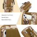 Miniatyrbilde 5 av 7: Samsung Galaxy XCover 3 Deksel taktisk mobiltelefonveske Molle-EDC med skulderrem maks. 6,7 tommers hofteveske