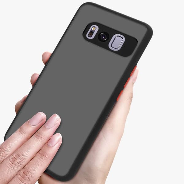 Skal /Mobilskall för Samsung Galaxy S8 PLUS Fodral Mobilskydd med TPU-silikon på insidan och matt plast på baksidan
