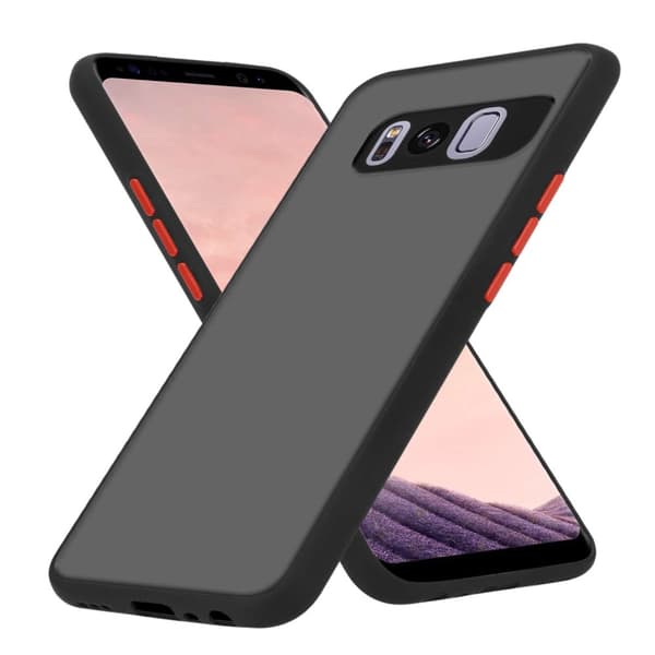 Skal /Mobilskall för Samsung Galaxy S8 PLUS Fodral Mobilskydd med TPU-silikon på insidan och matt plast på baksidan