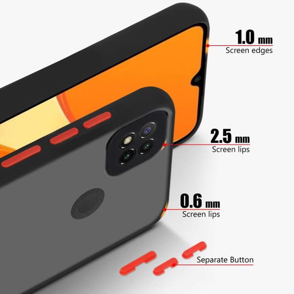 Xiaomi RedMi 9C / RedMi 10A Etui Case Cover (Sort)