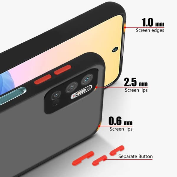 Xiaomi RedMi NOTE 10 5G / POCO M3 PRO 5G Etui Case Cover (Sort)