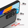 Miniatyrbillede 5 af 6: Xiaomi RedMi NOTE 11 4G / 11S 4G Etui Case Cover (Sort)