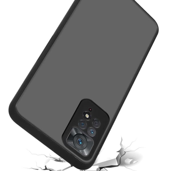 Skal /Mobilskall för Xiaomi RedMi NOTE 11 PRO 4G / 5G Fodral Mobilskydd med TPU-silikon på insidan och matt plast på baksidan