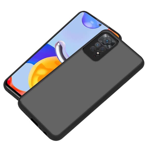 Skal /Mobilskall för Xiaomi RedMi NOTE 11 PRO 4G / 5G Fodral Mobilskydd med TPU-silikon på insidan och matt plast på baksidan