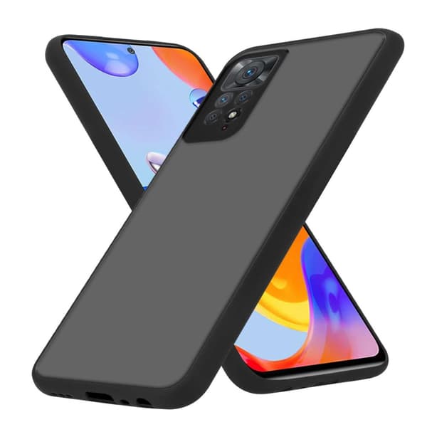 Skal /Mobilskall för Xiaomi RedMi NOTE 11 PRO 4G / 5G Fodral Mobilskydd med TPU-silikon på insidan och matt plast på baksidan