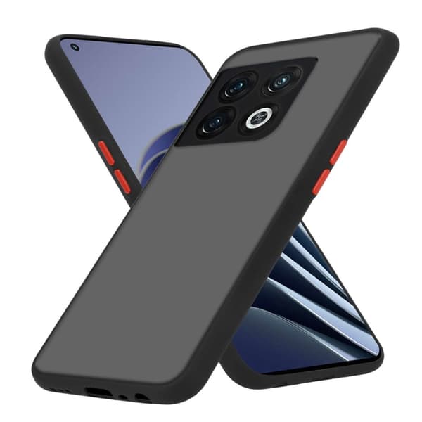 Deksel for OnePlus 10 PRO 5G med TPU-silikon på innsiden og matt plast på baksiden